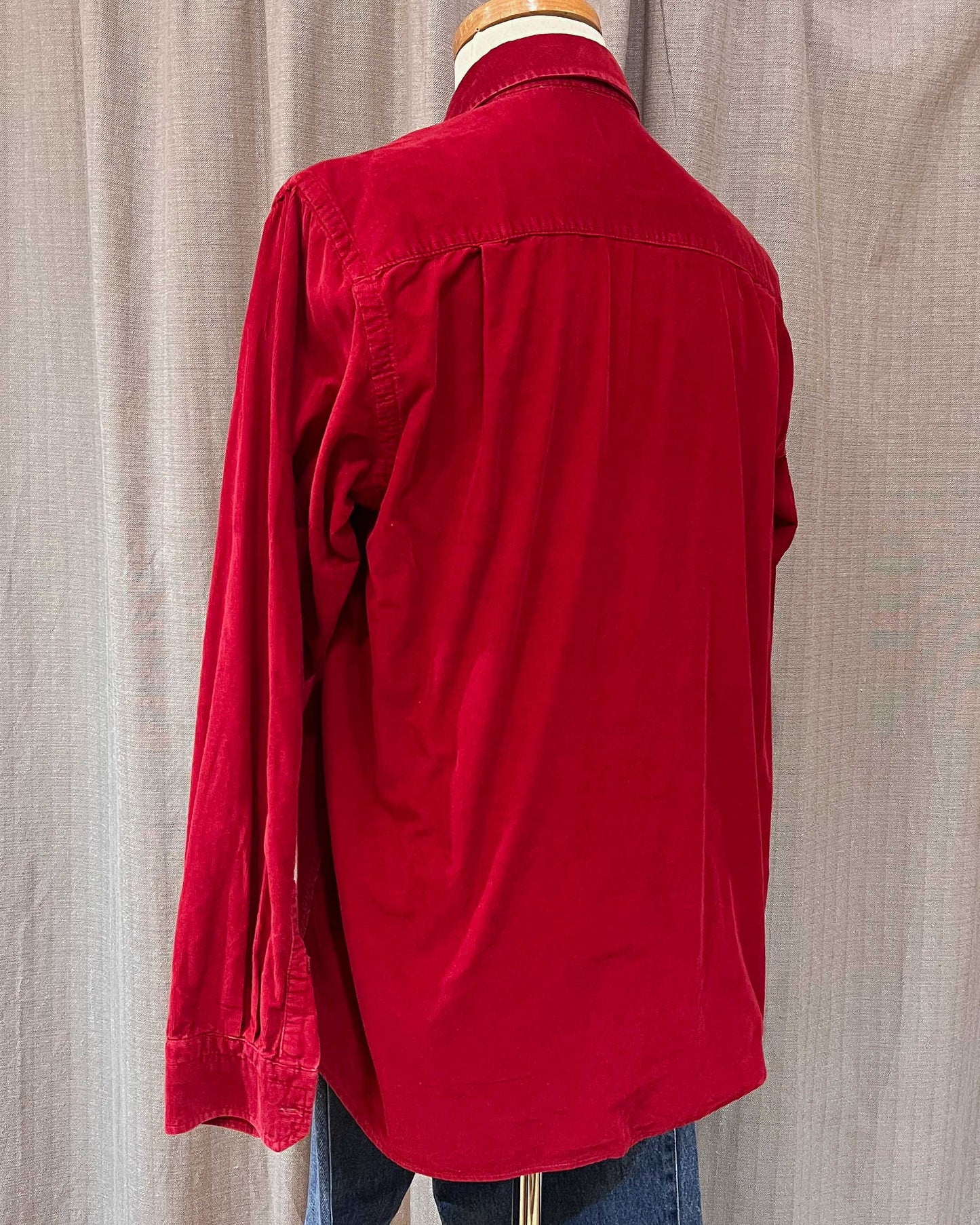 Camicia In Velluto Vintage - M