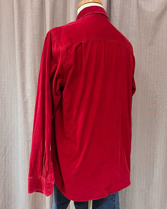 Camicia In Velluto Vintage - M