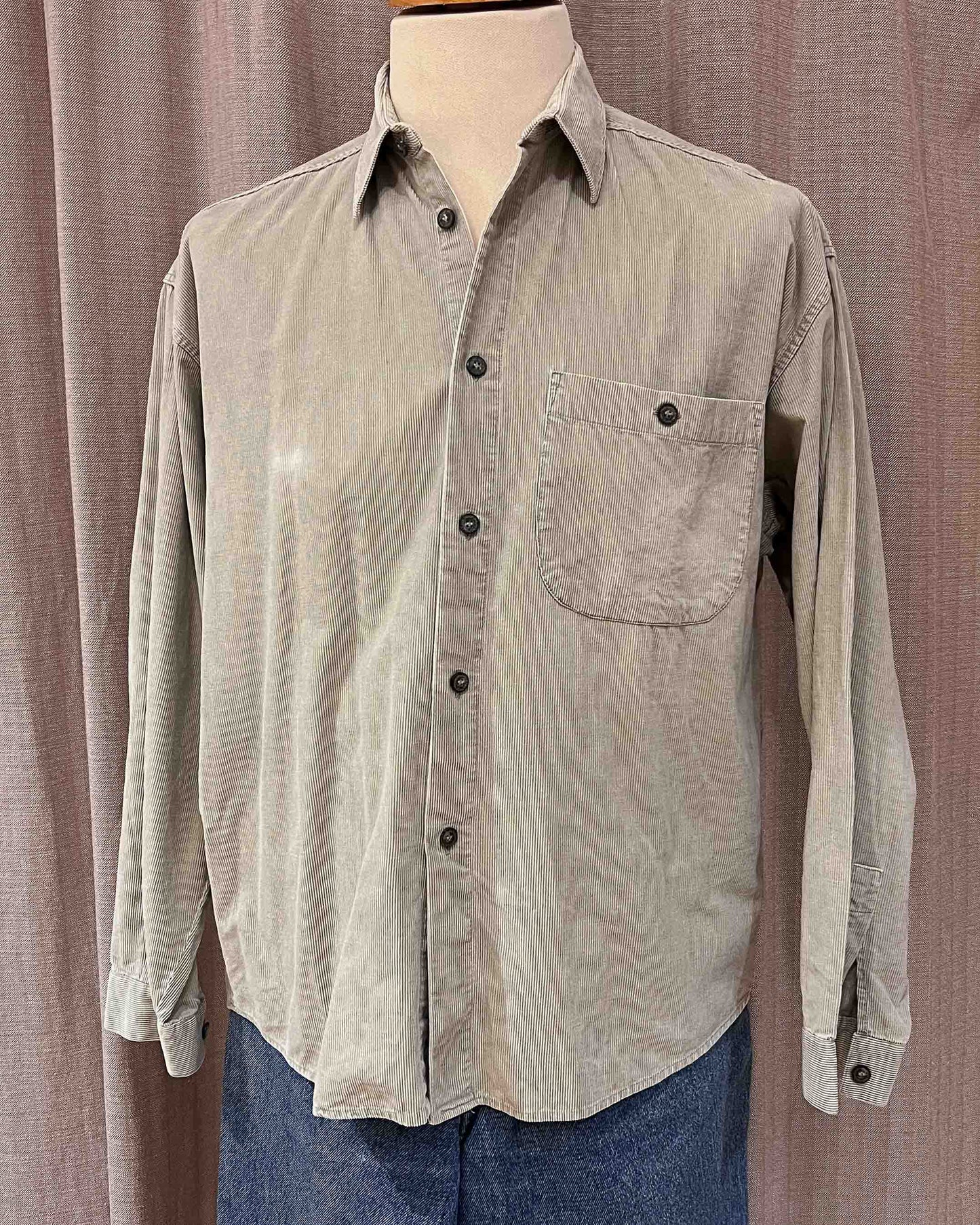 Camicia In Velluto Vintage - L