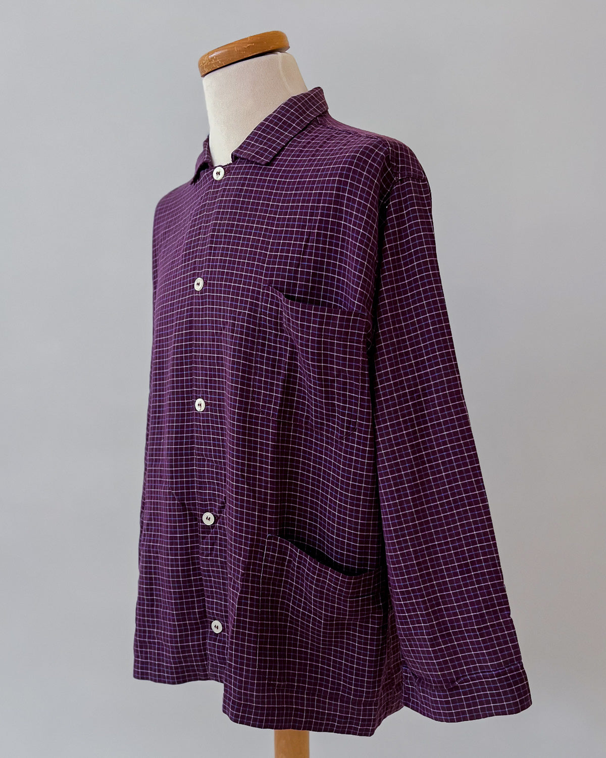 Camicia A Quadri Con Tasche - L