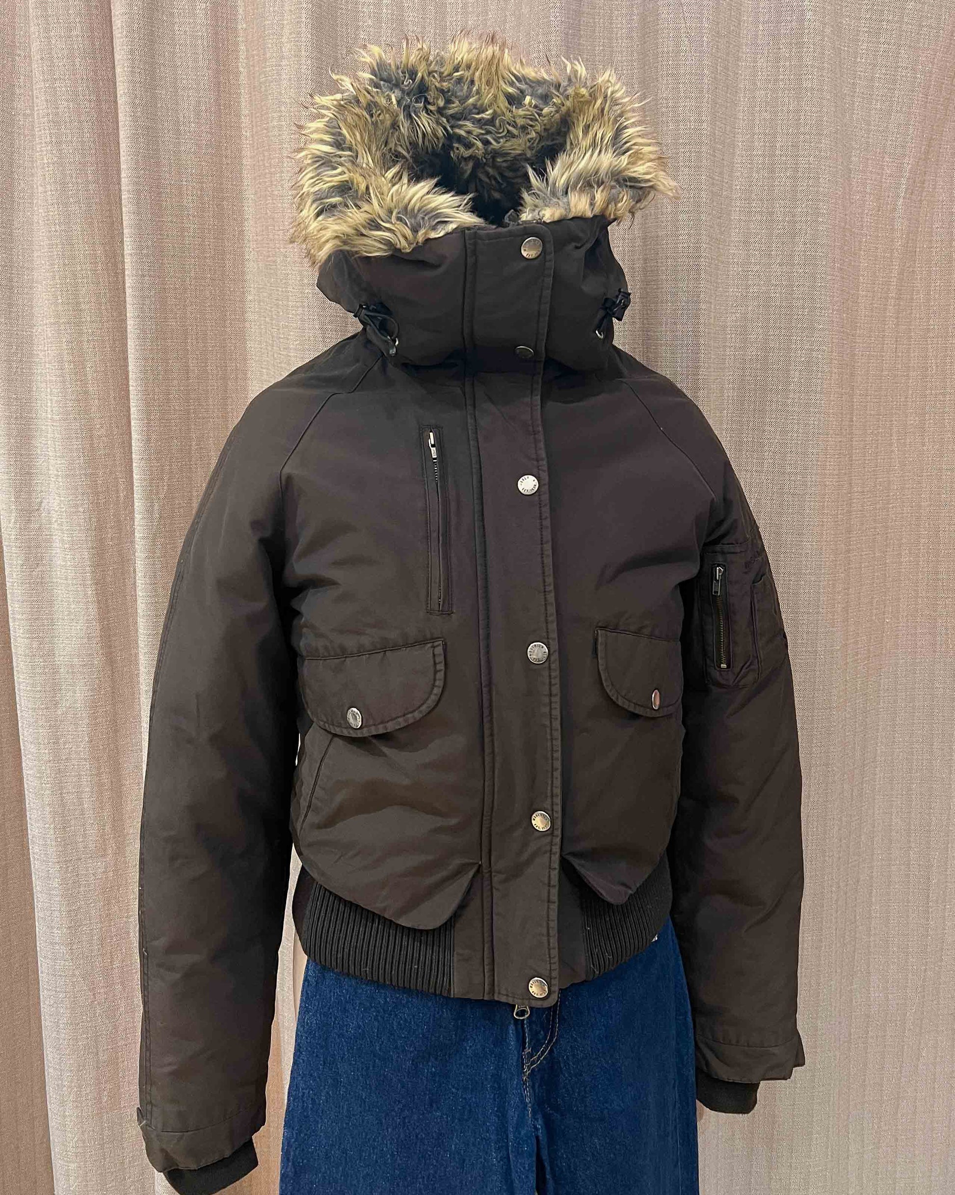 Woolrich - Bomber Con Pelliccia -S