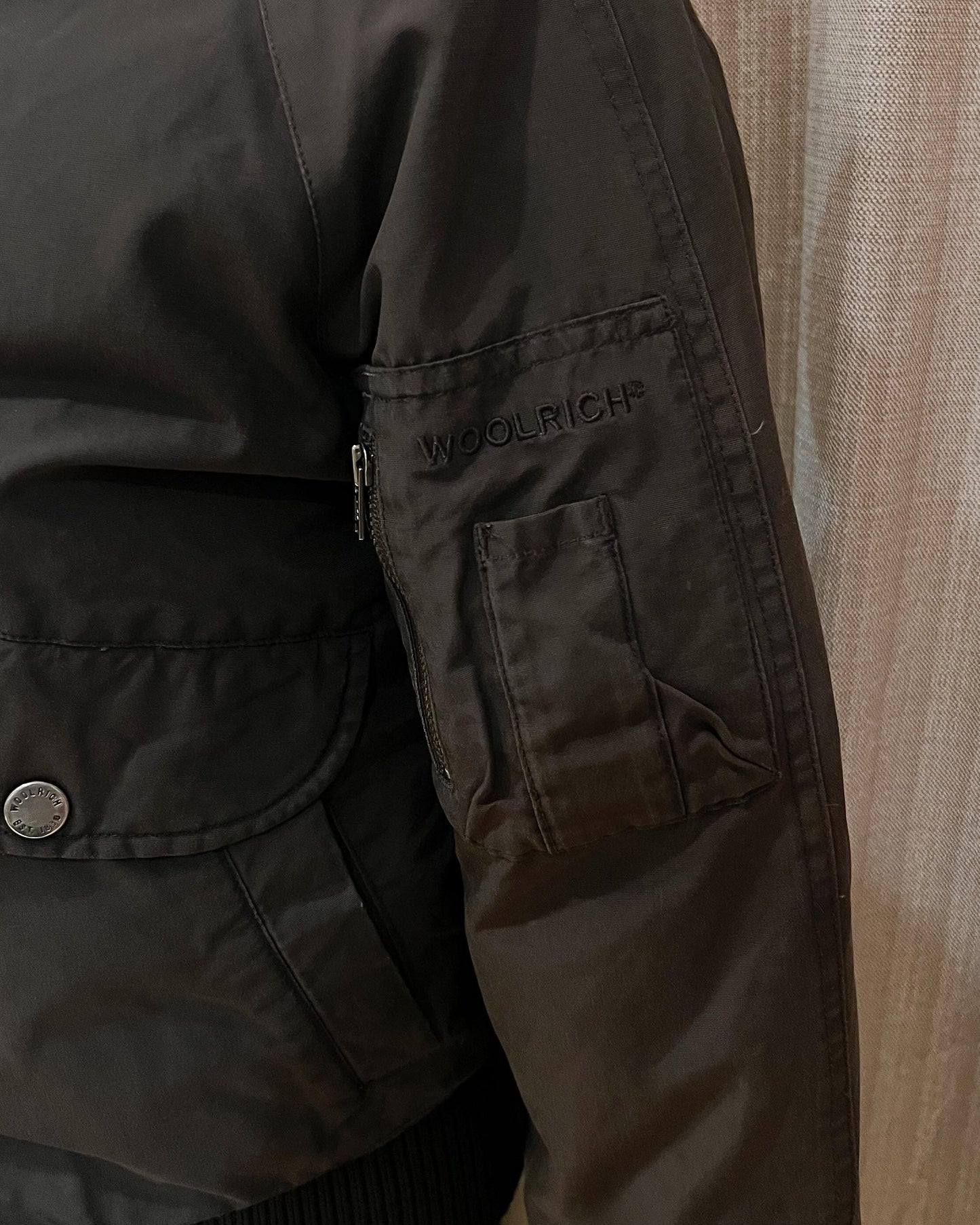 Woolrich - Bomber Con Pelliccia -S