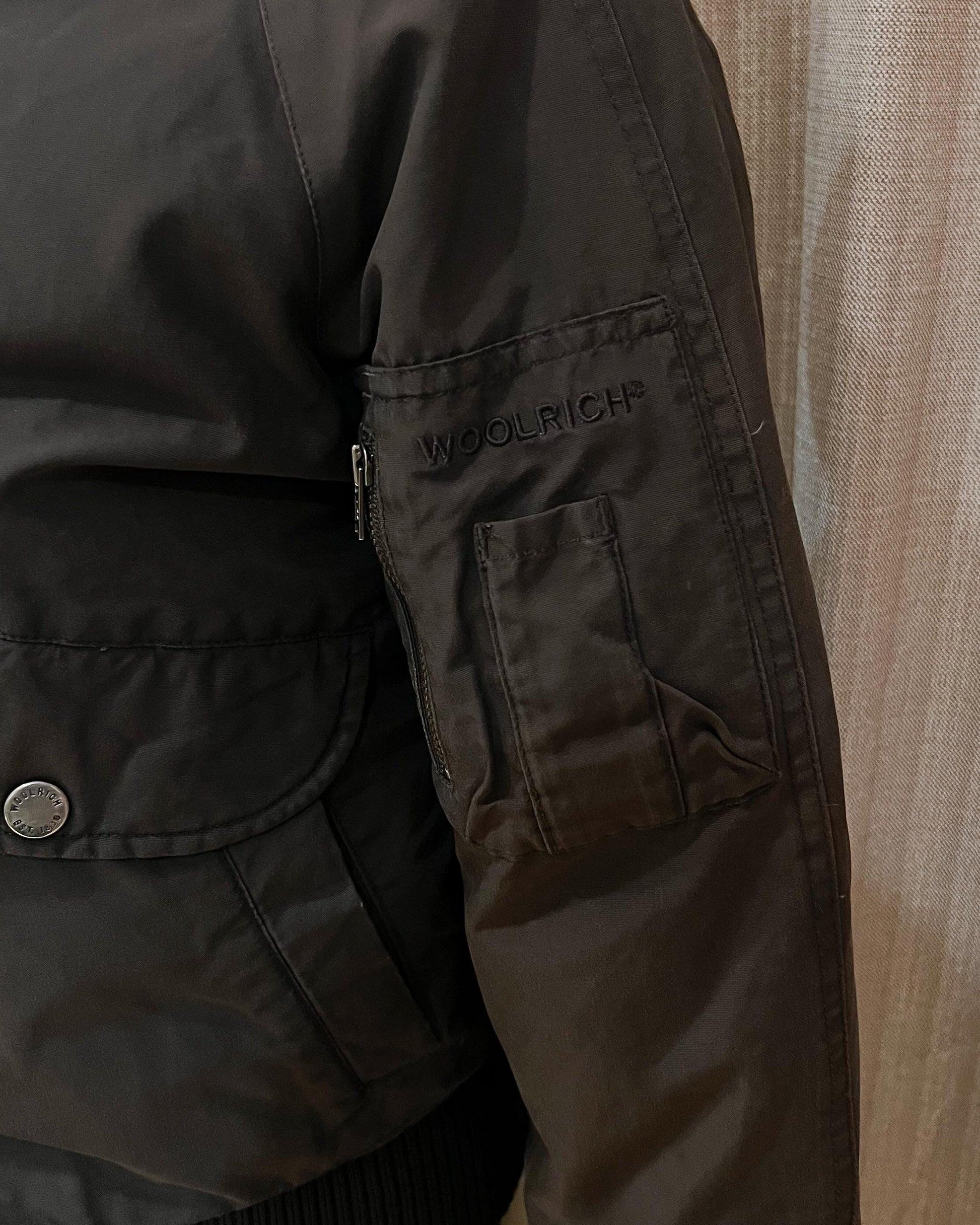 Woolrich - Bomber Con Pelliccia -S