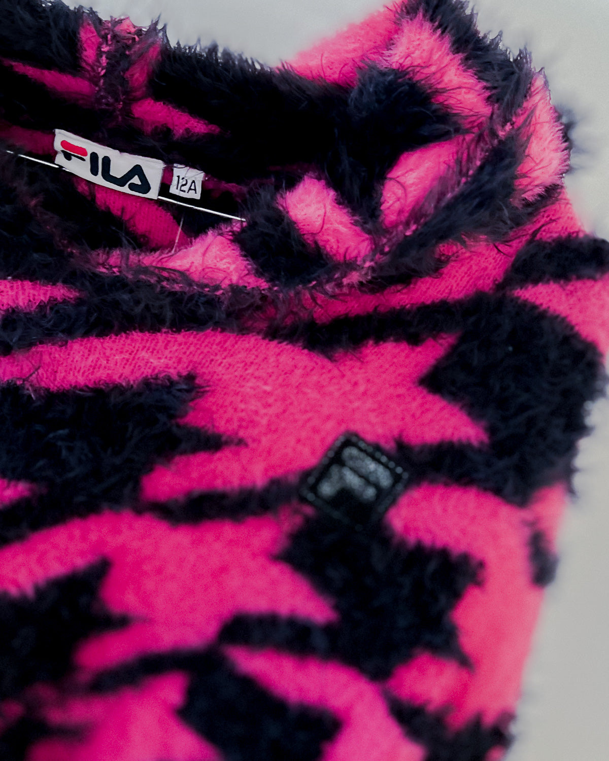 Fila - Maglione Vintage Crop - S