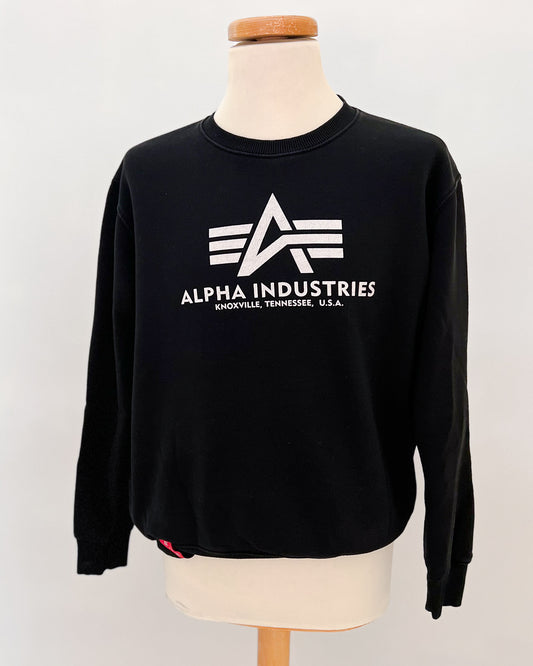 Alpha Industries - Felpa Con Logo - L