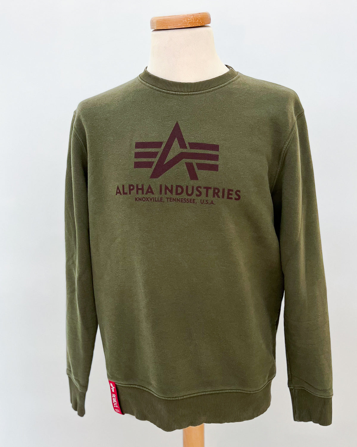 Alpha Industries - Felpa Con Logo - L