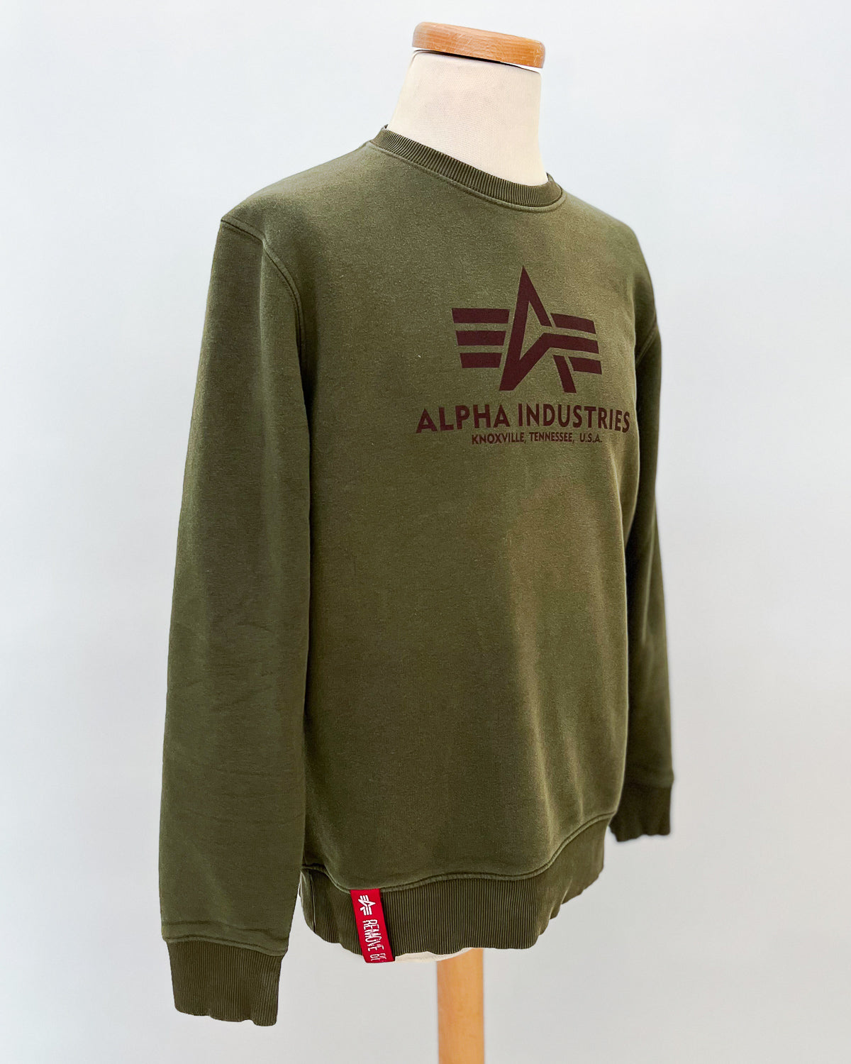 Alpha Industries - Felpa Con Logo - L
