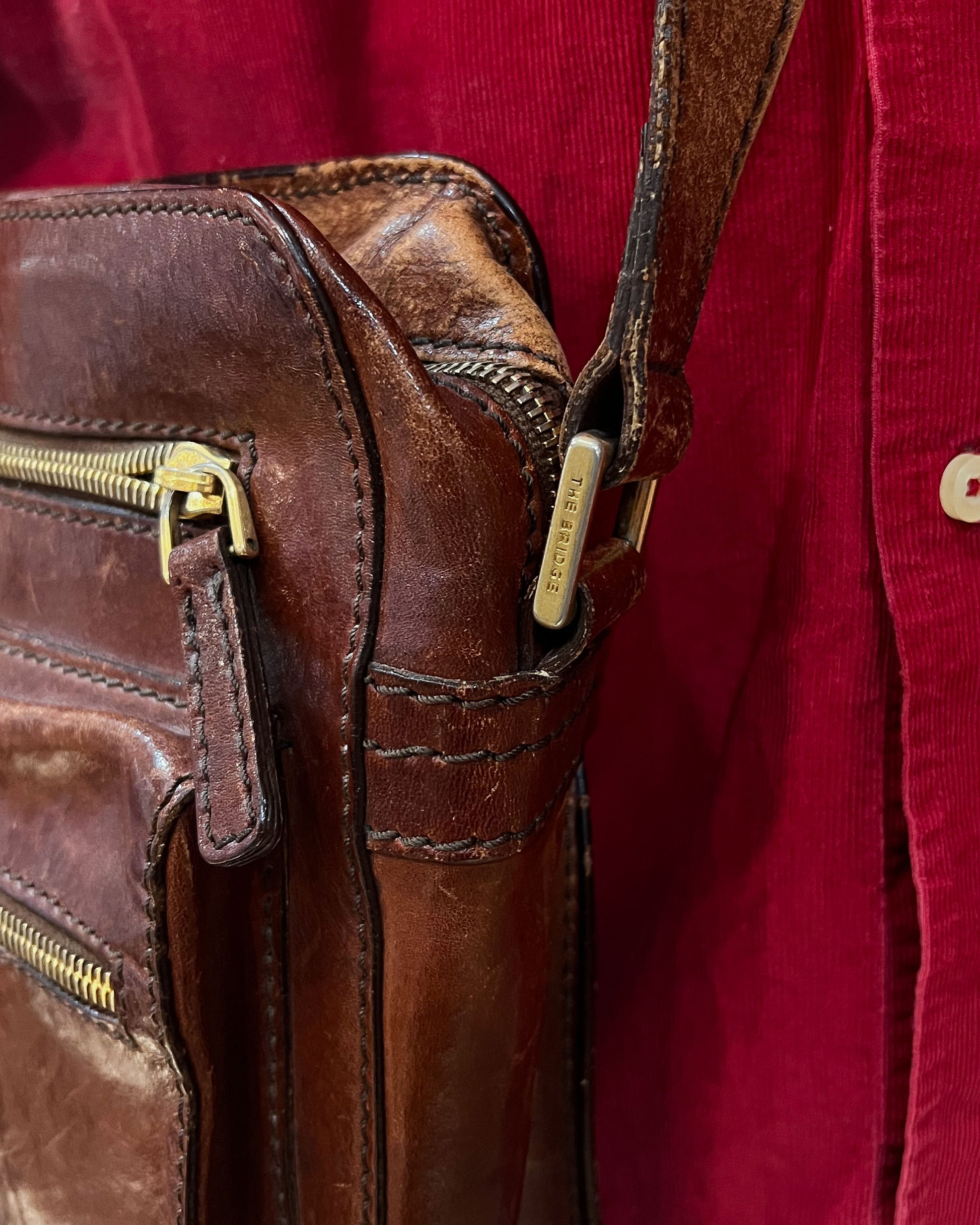 The Bridge  Borsello In Pelle