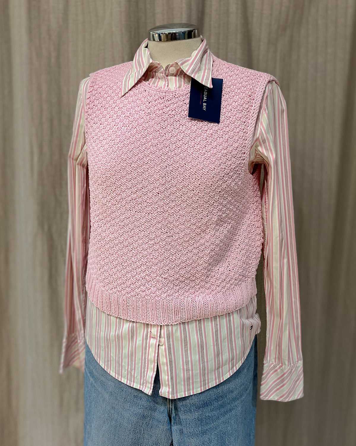 Gilet Vintage Ricamato - M