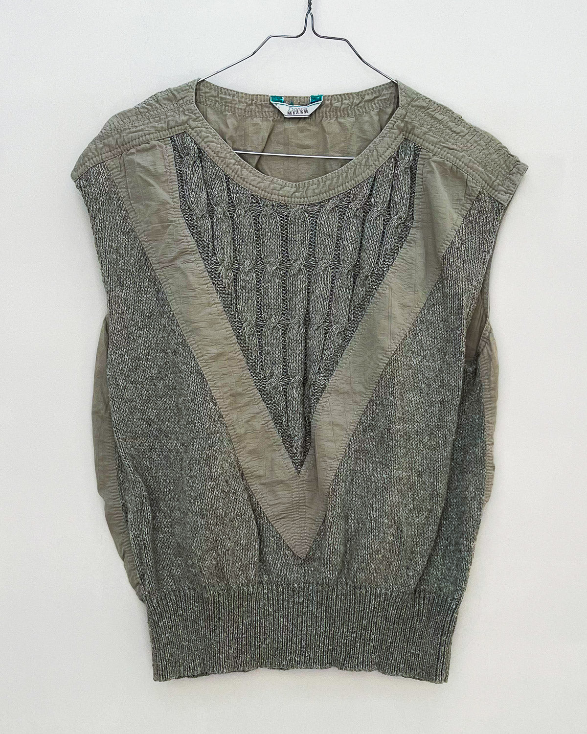 Gilet Vintage Ricamato - M