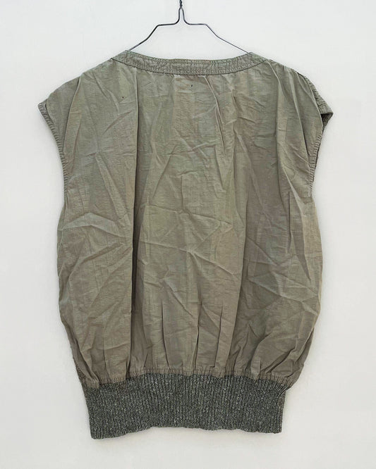 Gilet Vintage Ricamato - M