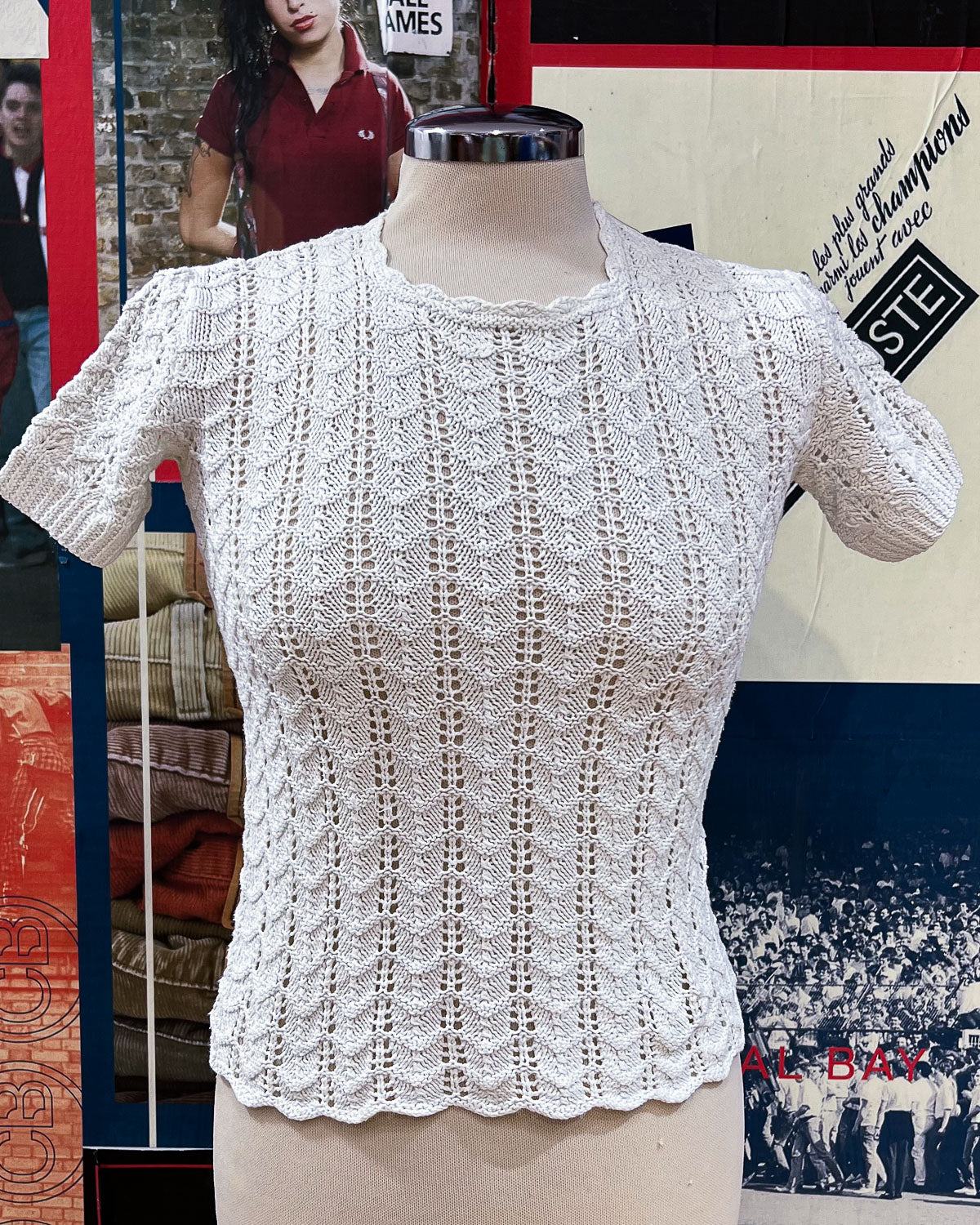 Maglioncino Vintage Traforato - S