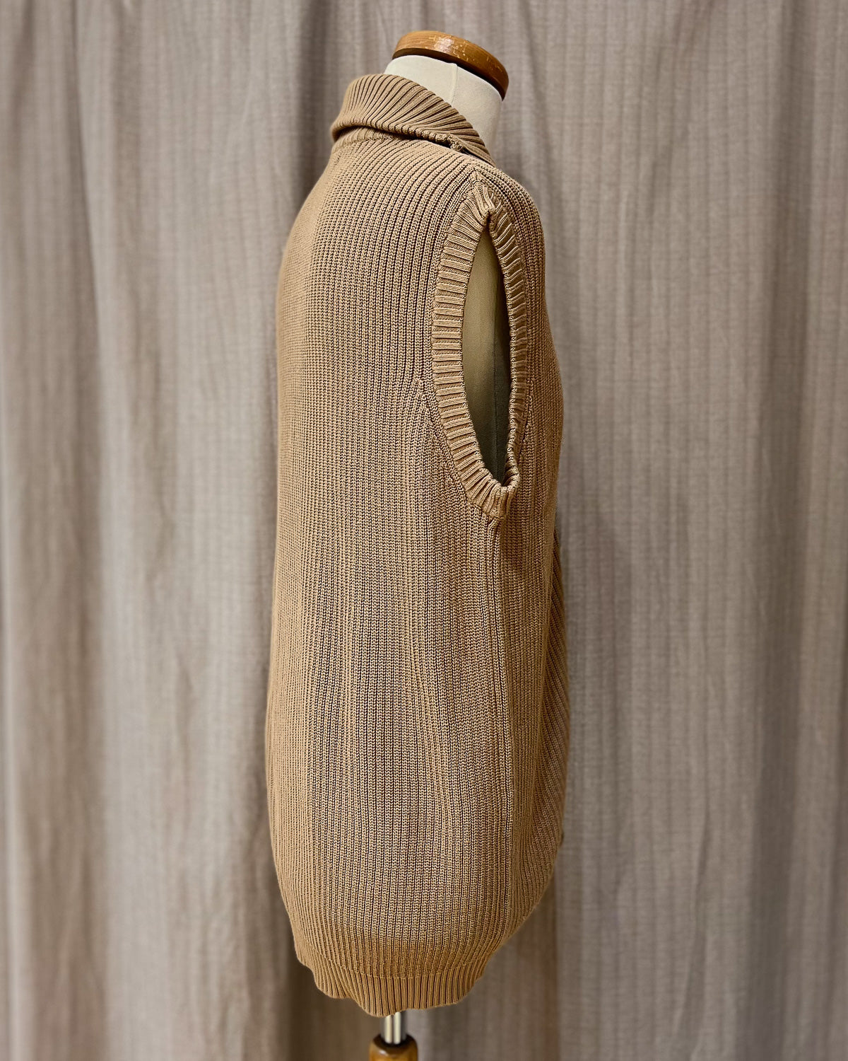 Gilet Vintage Con Zip - XL