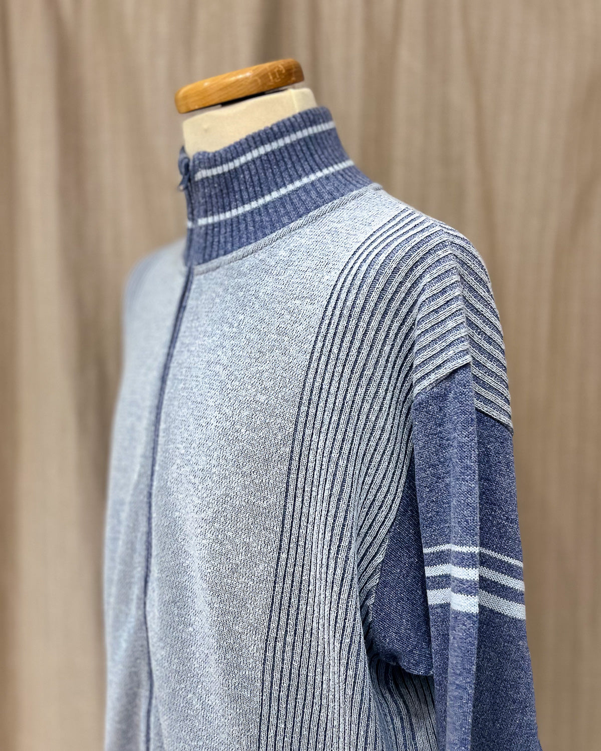 Maglione Vintage Con Zip - XL