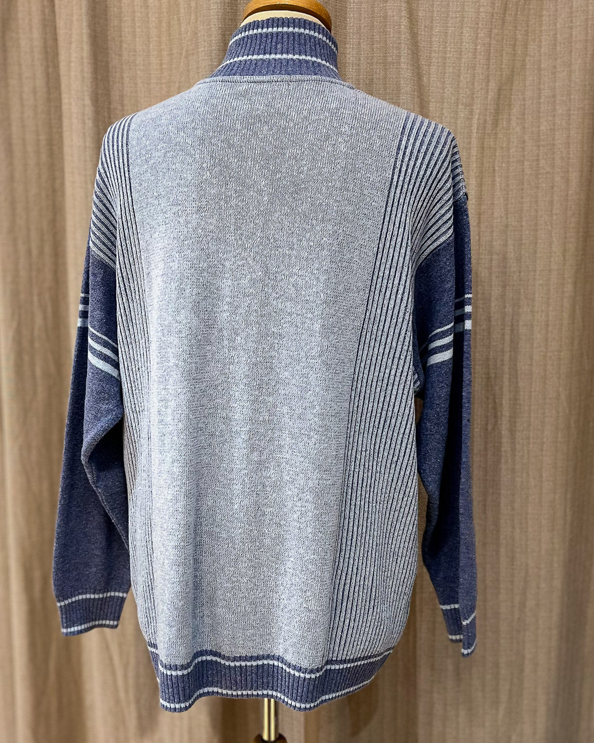 Maglione Vintage Con Zip - XL