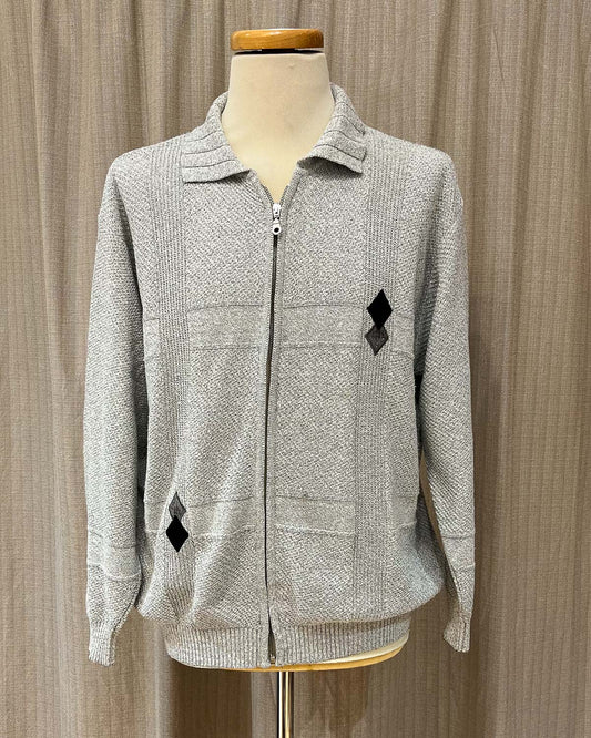Cardigan Vintage Ricamato - L