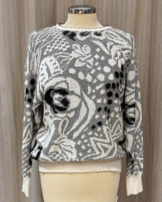 Maglione Vintage A Fantasia - M