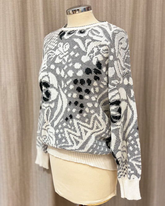 Maglione Vintage A Fantasia - M