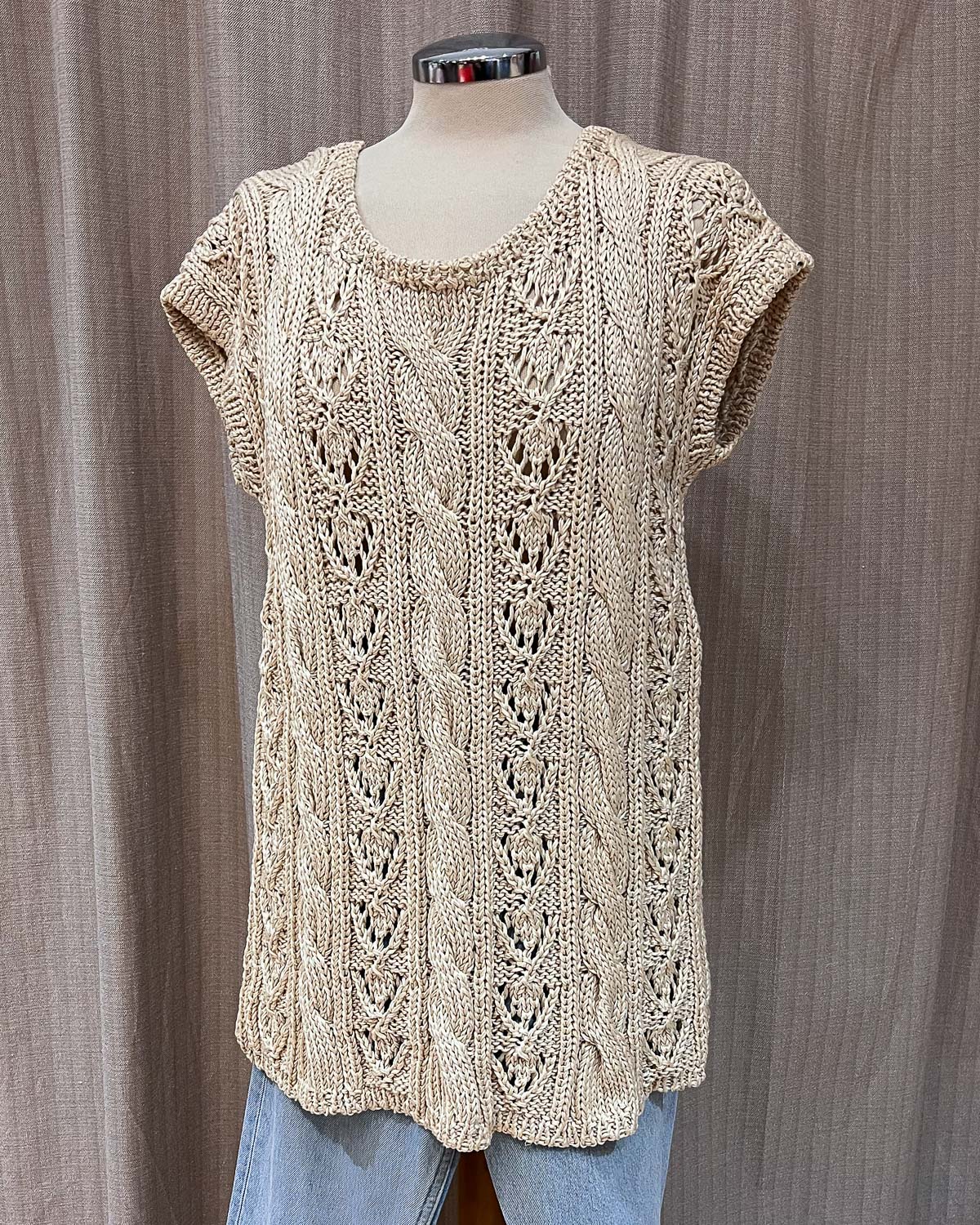 Maglione Lungo Traforato - L/XL