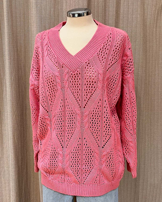 Maglione Vintage Traforato - L