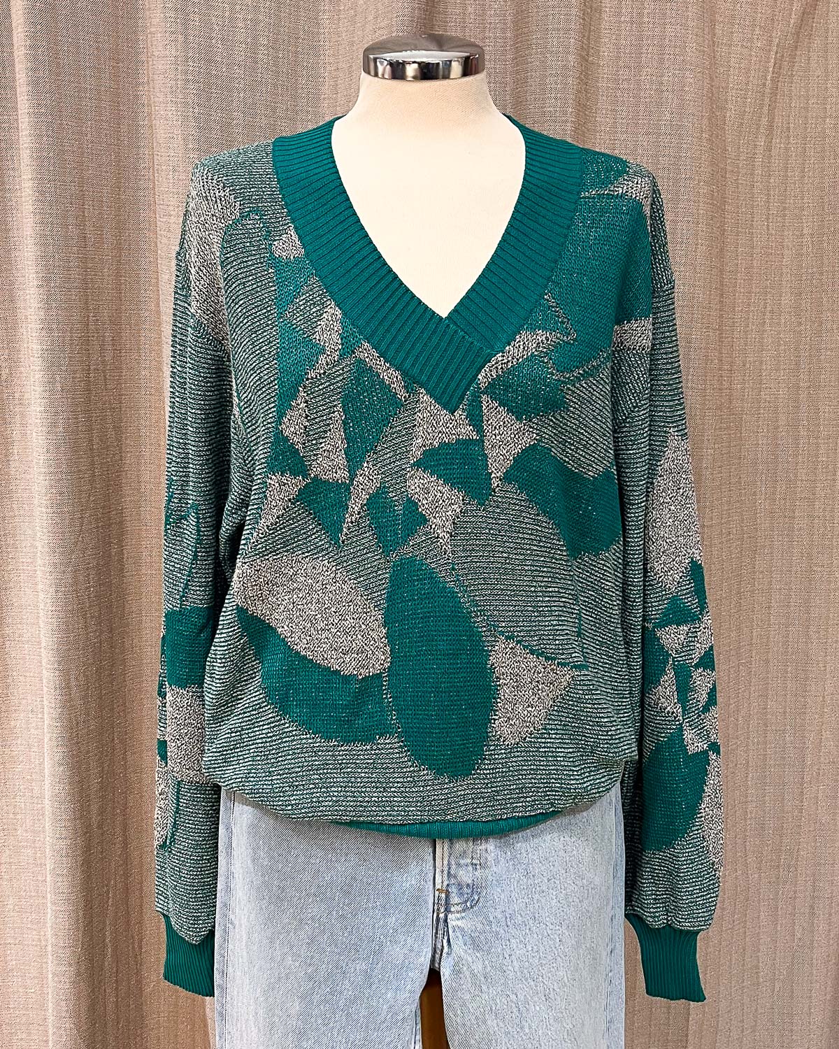 Maglione Vintage A Fantasia - M