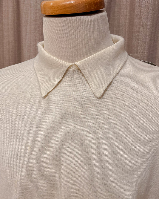 Maglione Vintage Con Colletto - M