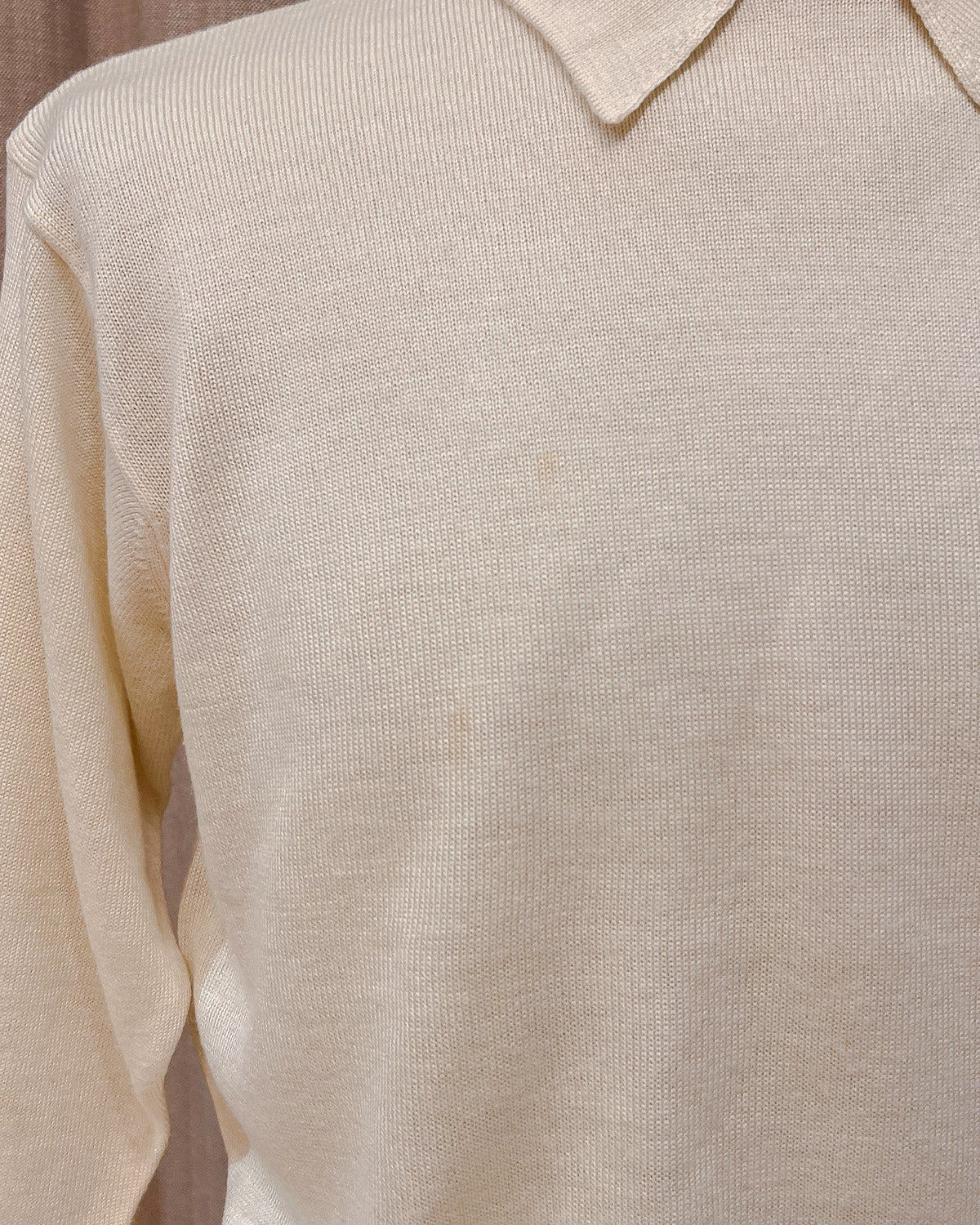 Maglione Vintage Con Colletto - M