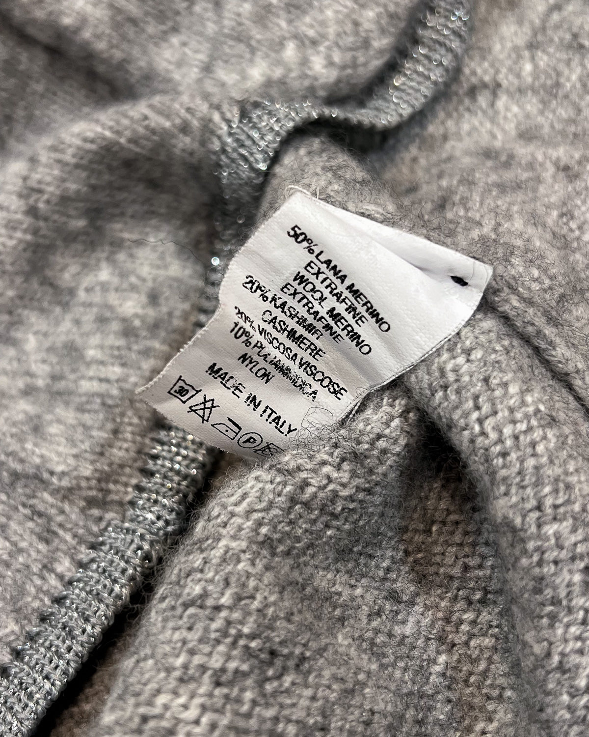 Maglione Misto Lana e Cachmere - S