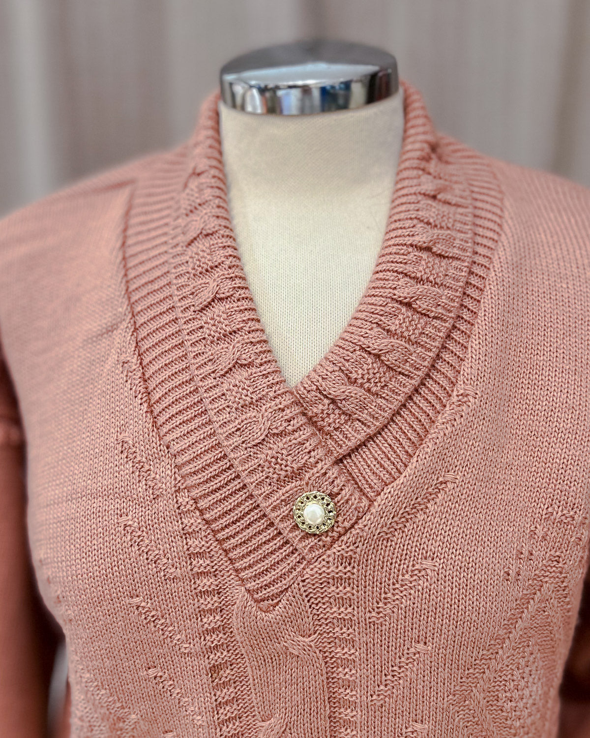 Maglione Nanny Con Bottone - XL