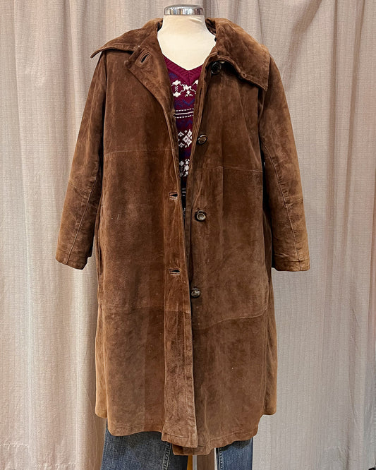 Cappotto Lungo In Pelle - XL