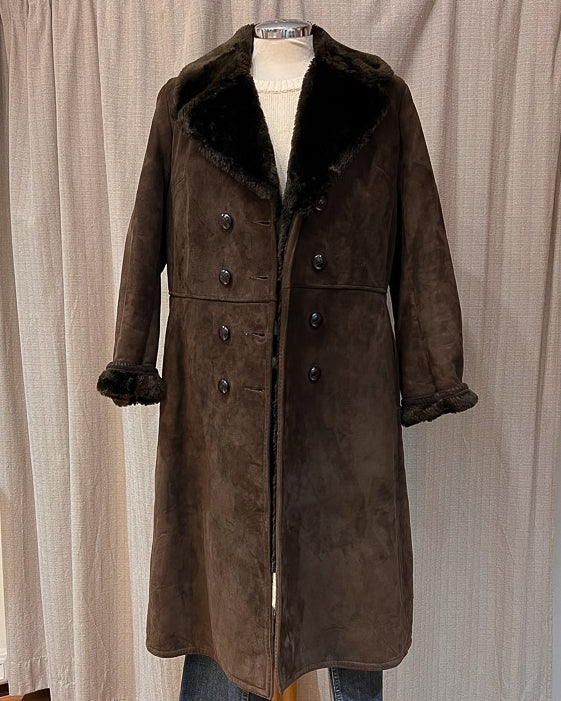 Giacca Penny Lane Scamosciata Anni 70 - S