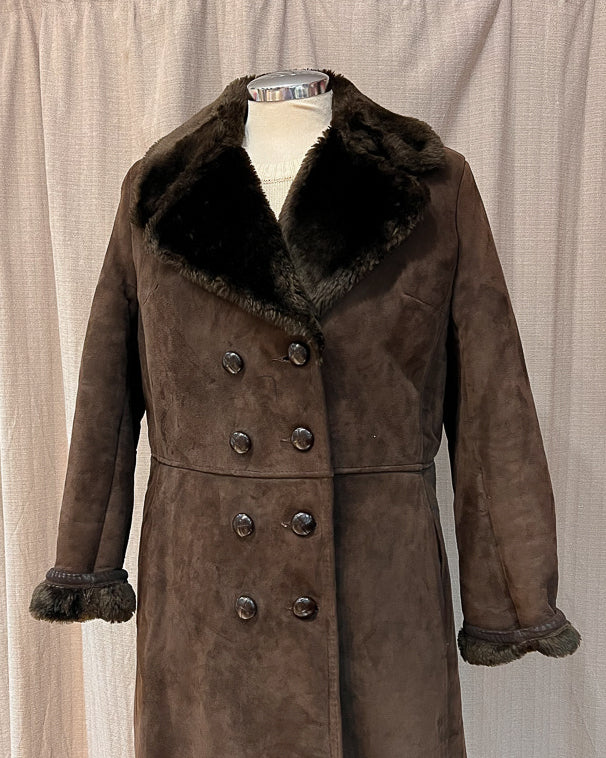 Giacca Penny Lane Scamosciata Anni 70 - S