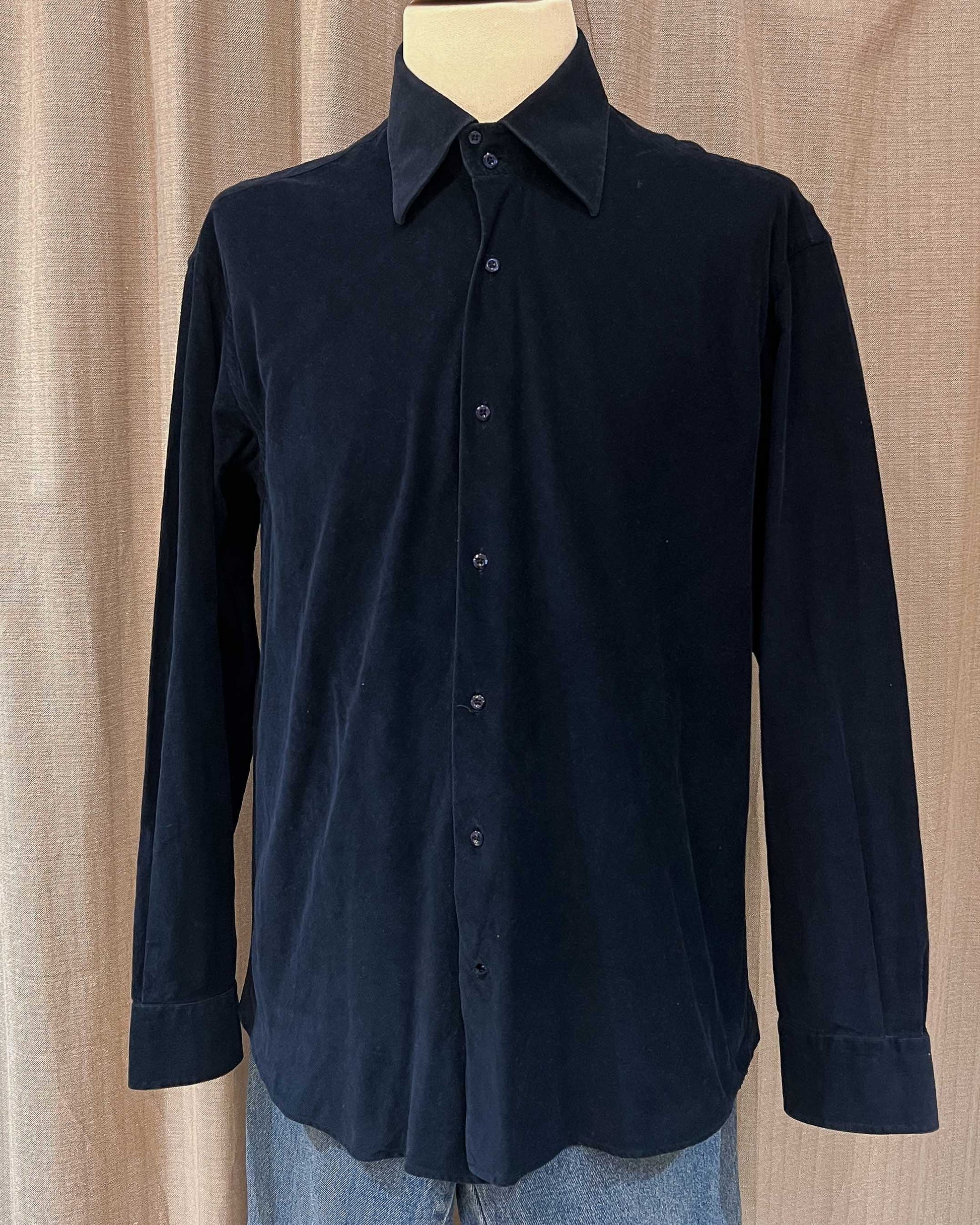 Camicia In Velluto - XL