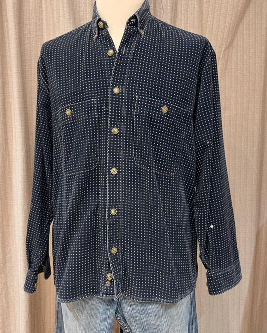 Camicia A Pois Vintage - M