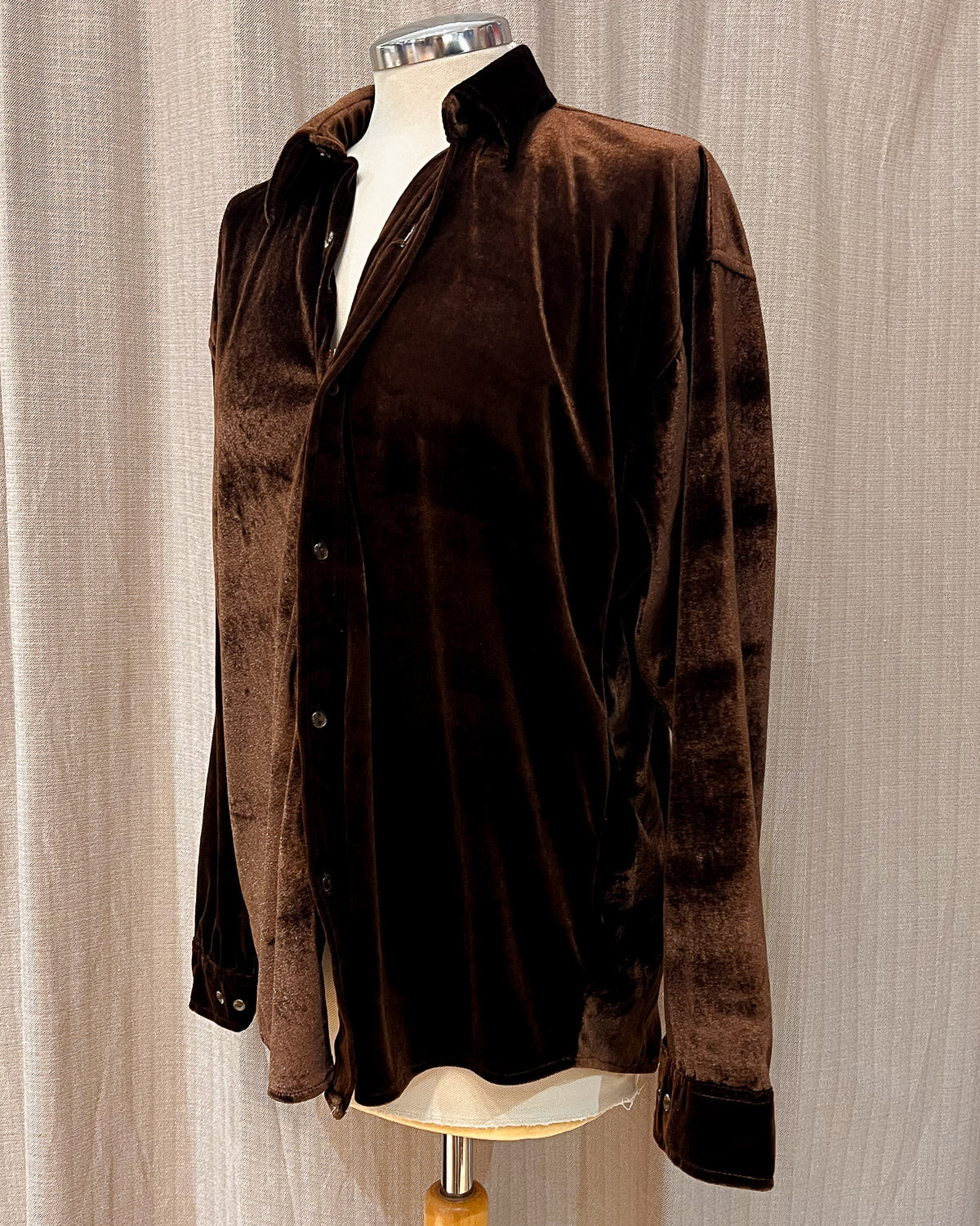 Camicia Vintage In Ciniglia - M