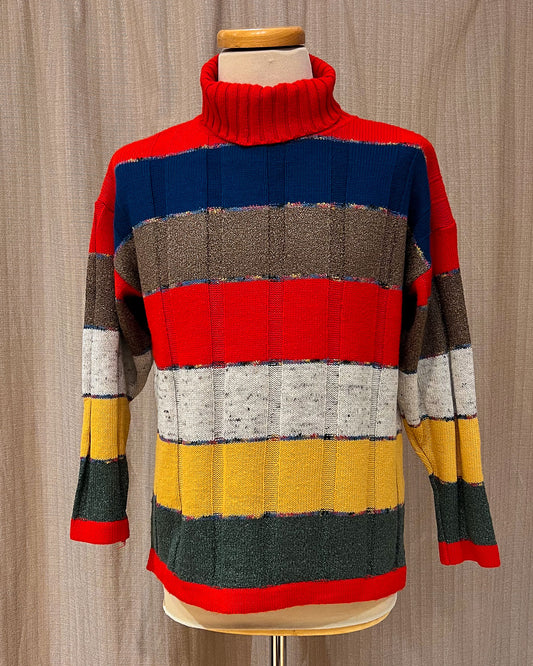 Maglione 90s A Righe - M