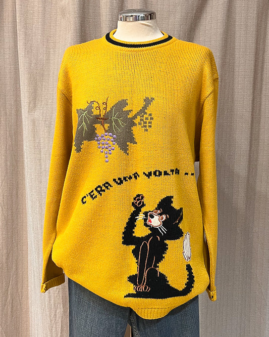 Maglione Con Ricamo Simpatico - XL