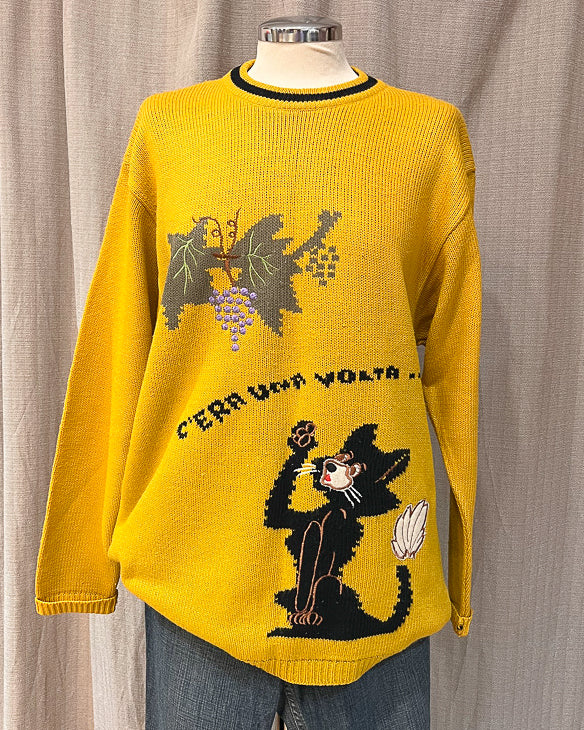 Maglione Con Ricamo Simpatico - XL