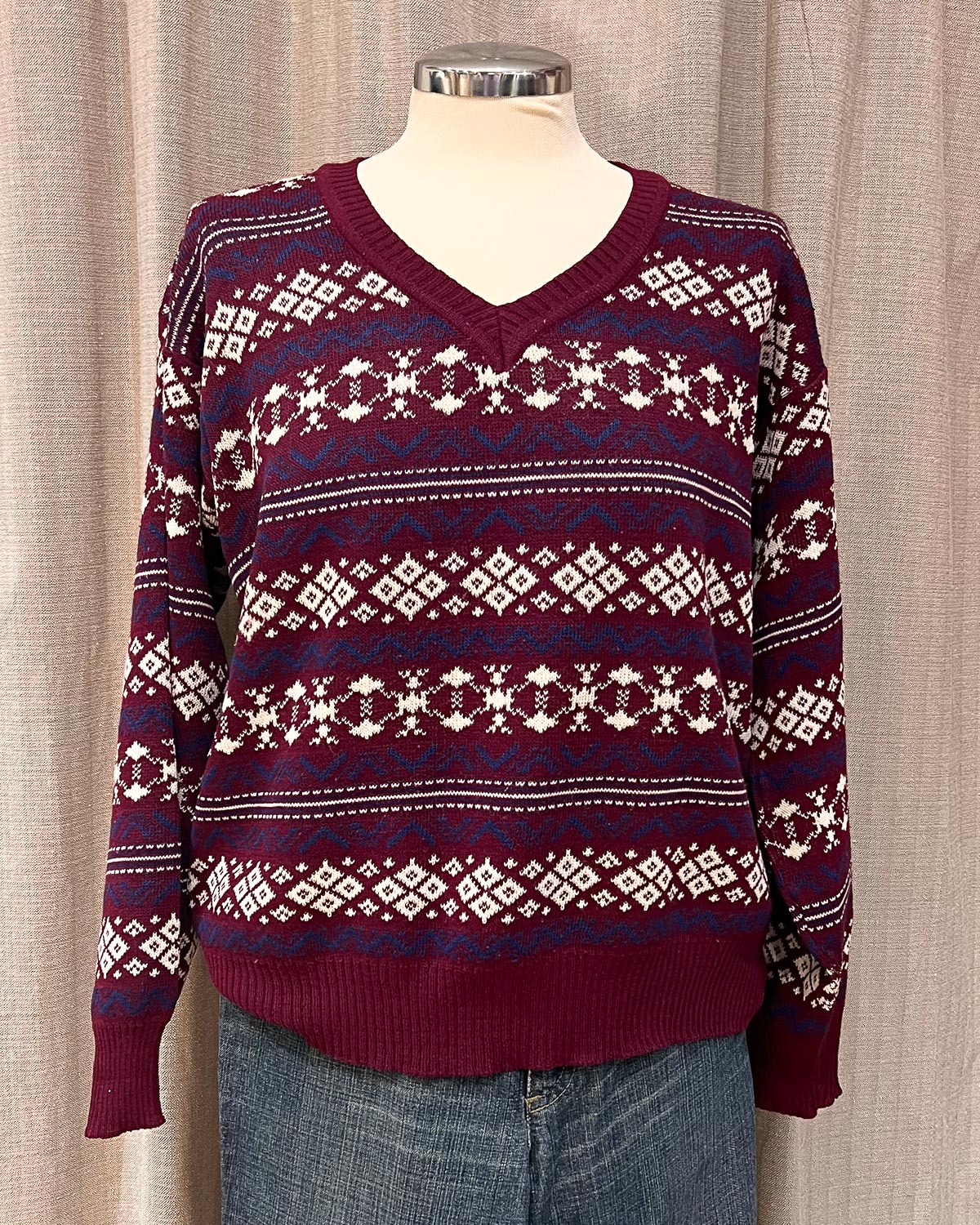 Maglione Vintage A Fantasia - M