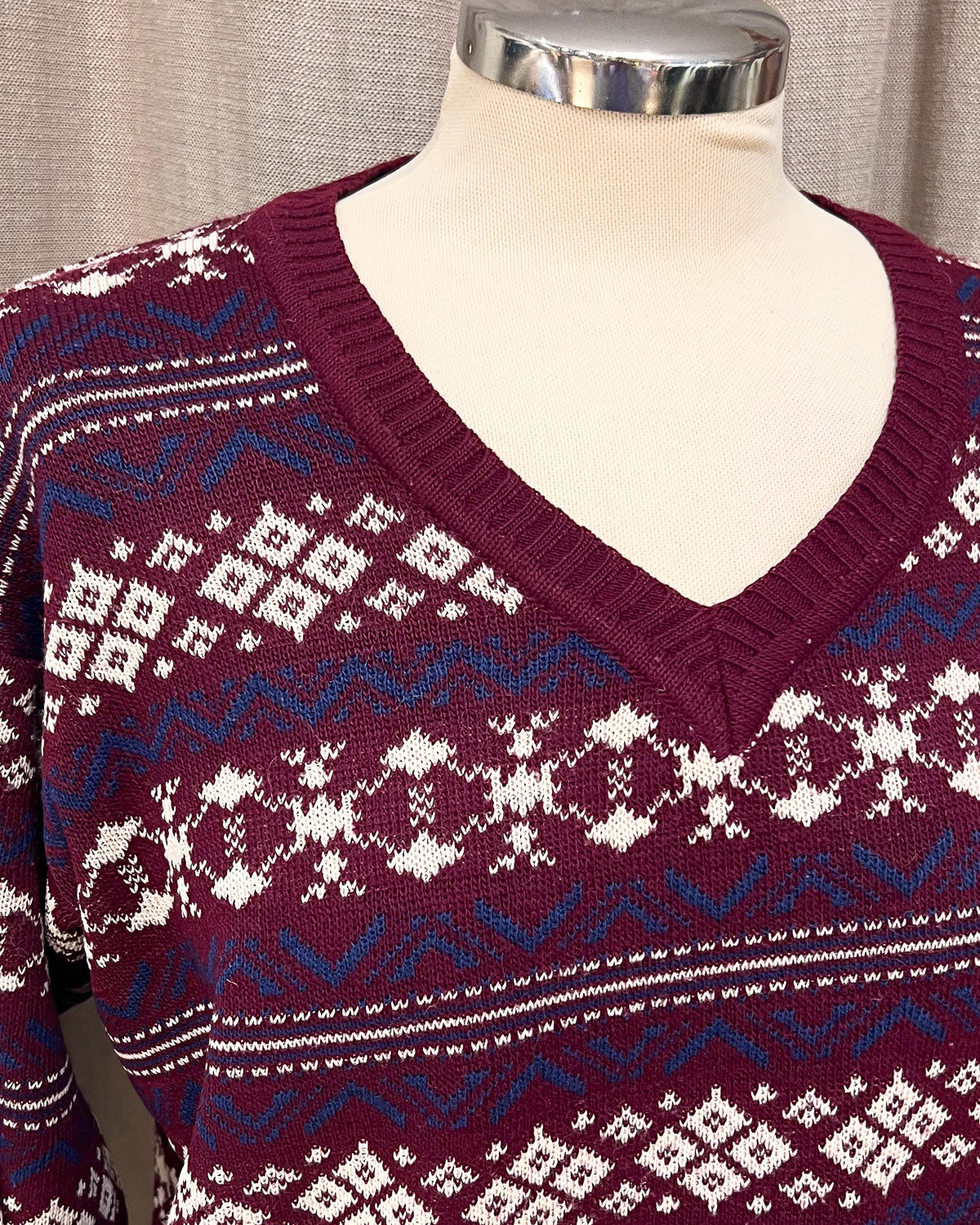 Maglione Vintage A Fantasia - M