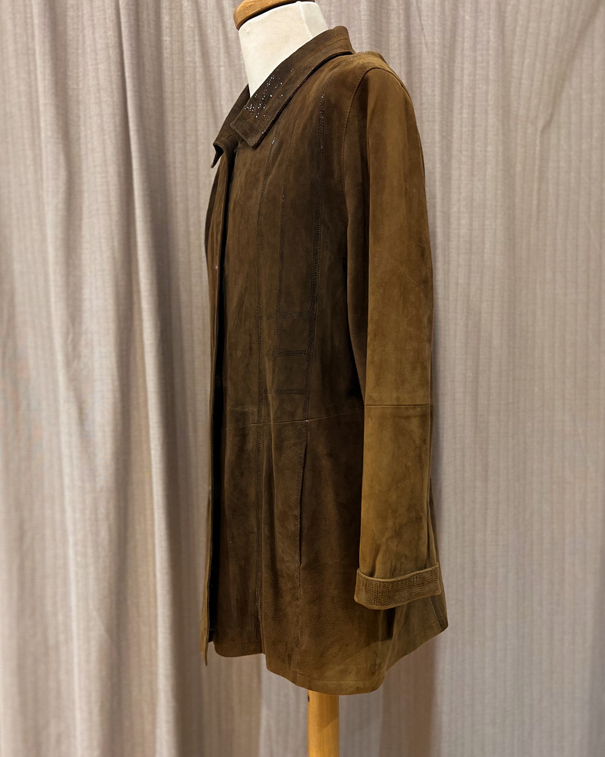 Giaccone In Pelle Vintage  L