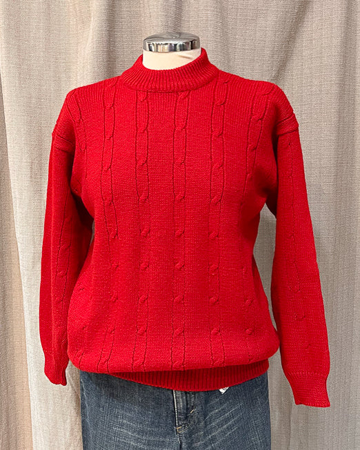 Maglione A Trecce In Lana - M