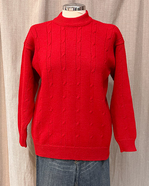 Maglione A Trecce In Lana - M