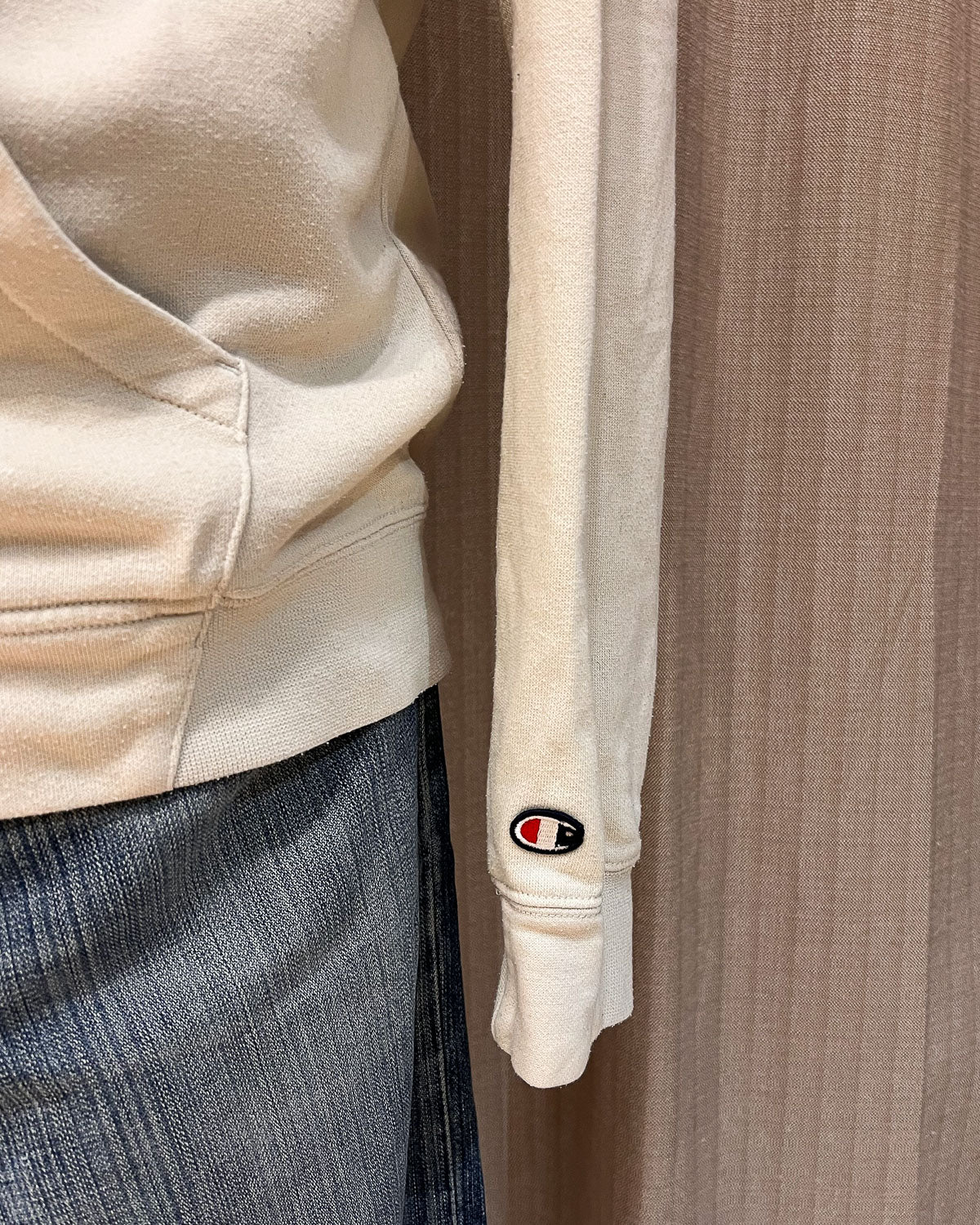 Champion - Felpa Con Logo - L