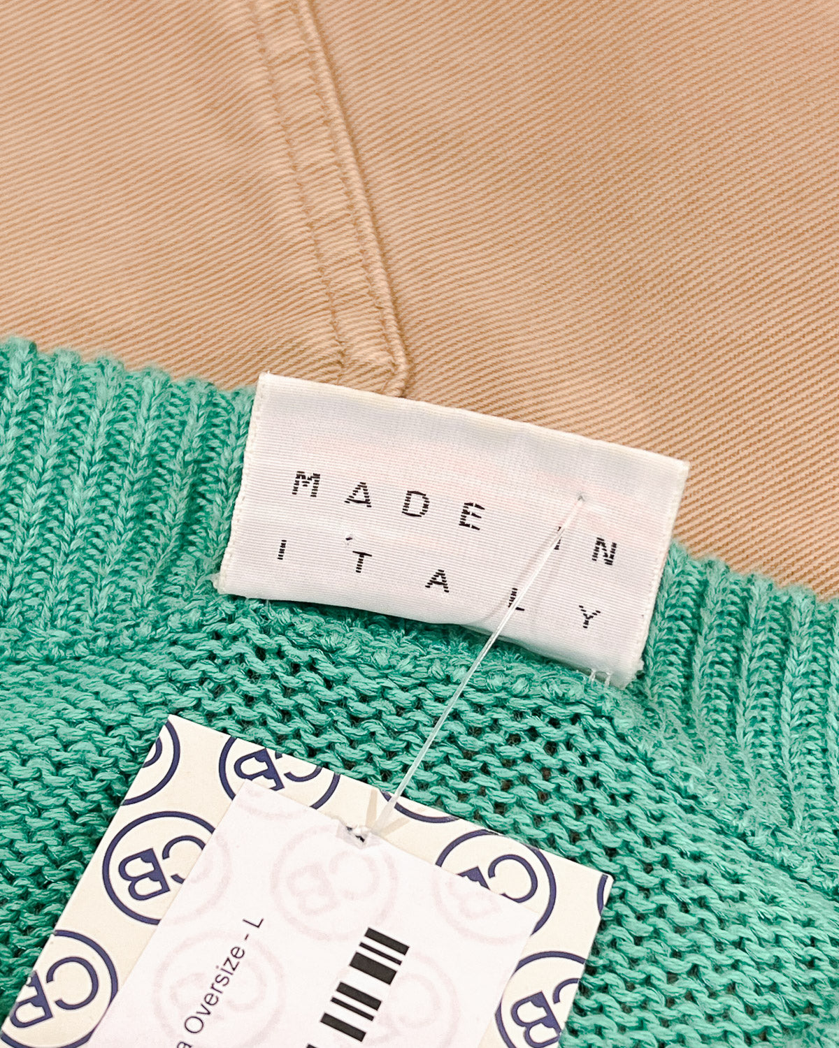 Maglione A Fantasia Oversize - L