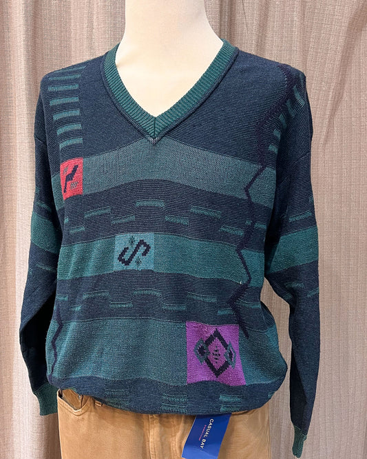 Maglione A Fantasia Oversize - L