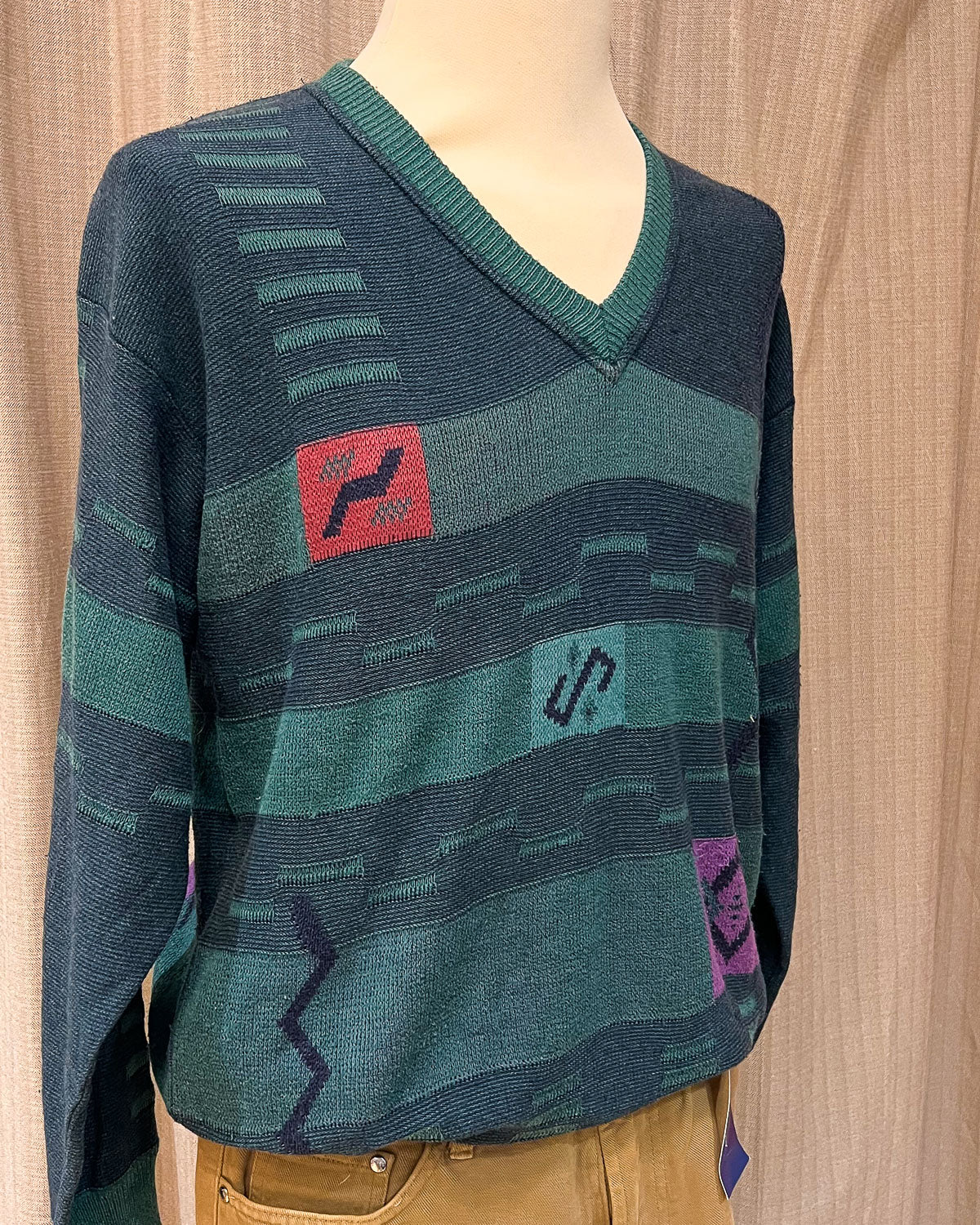 Maglione A Fantasia Oversize - L