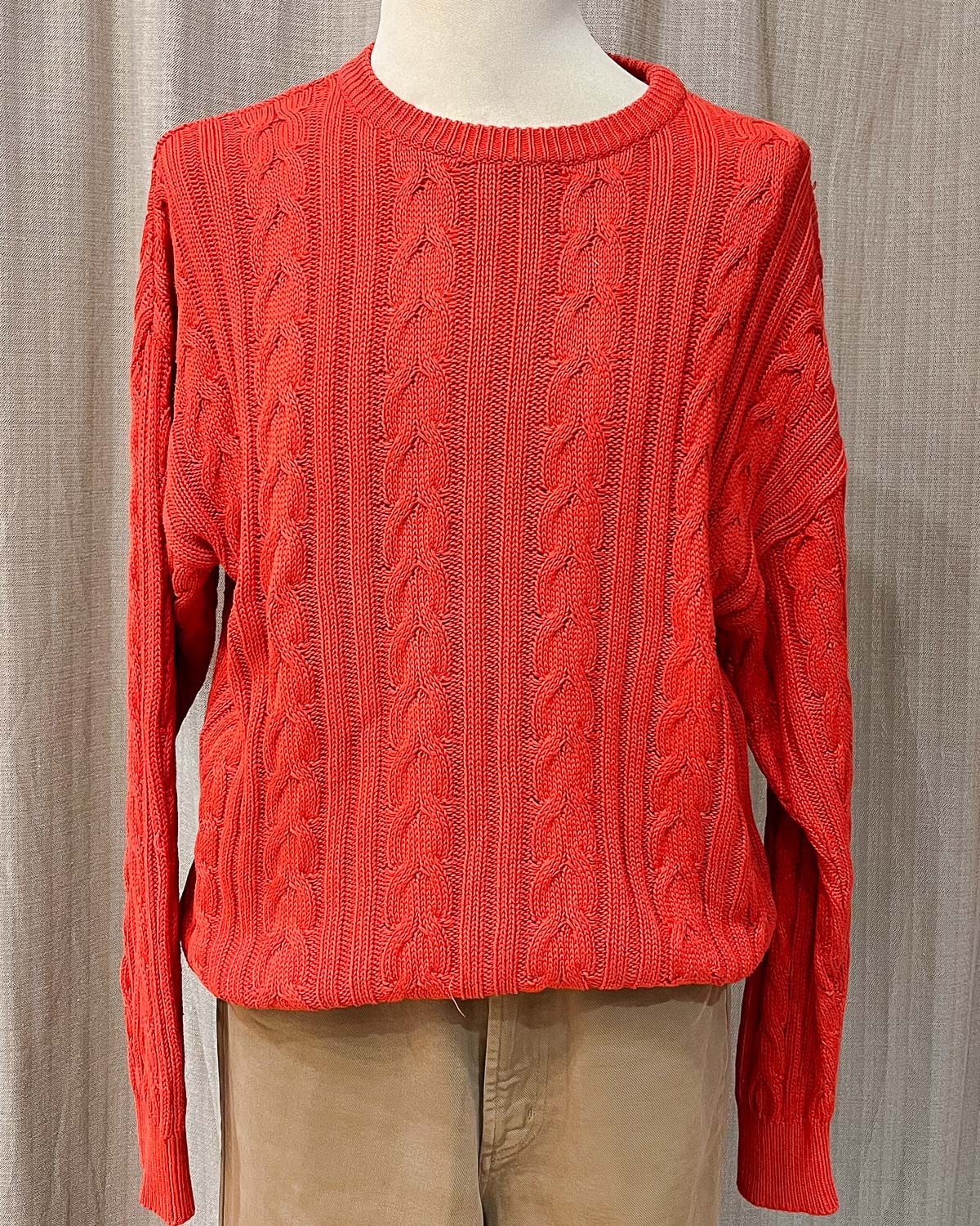 Maglione A Trecce Basic - M