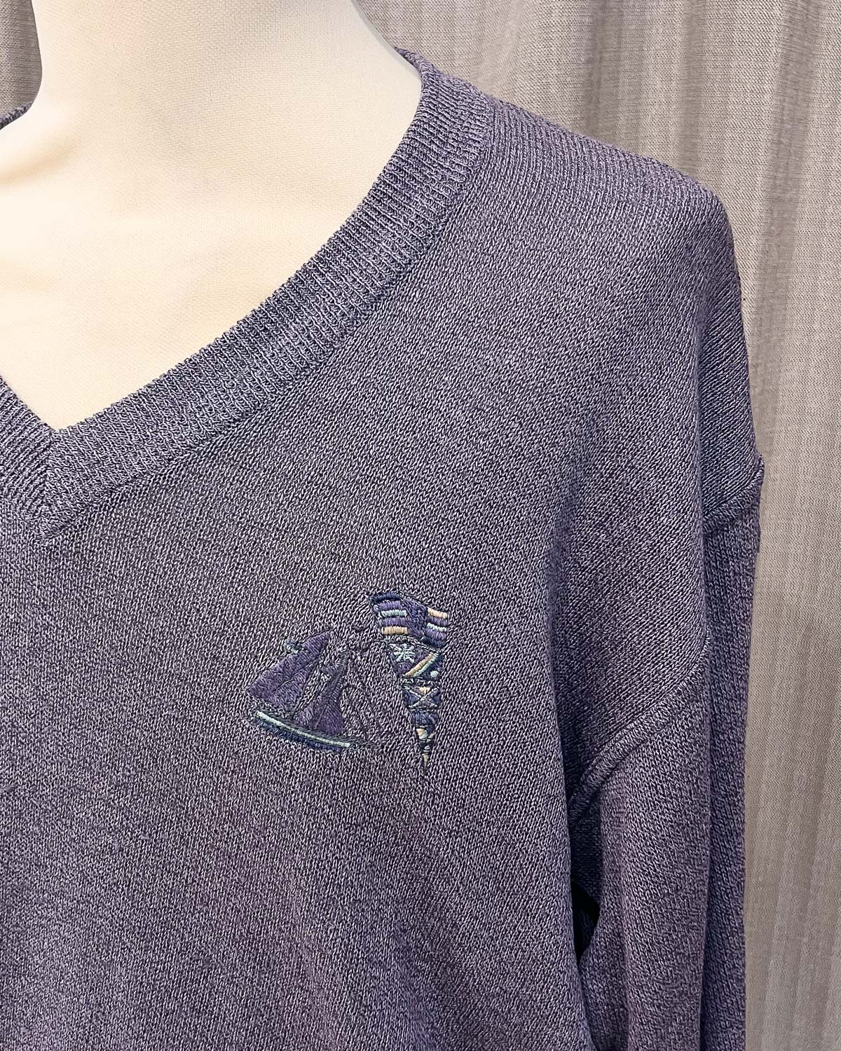 Maglione Vintage Con Ricamo - M