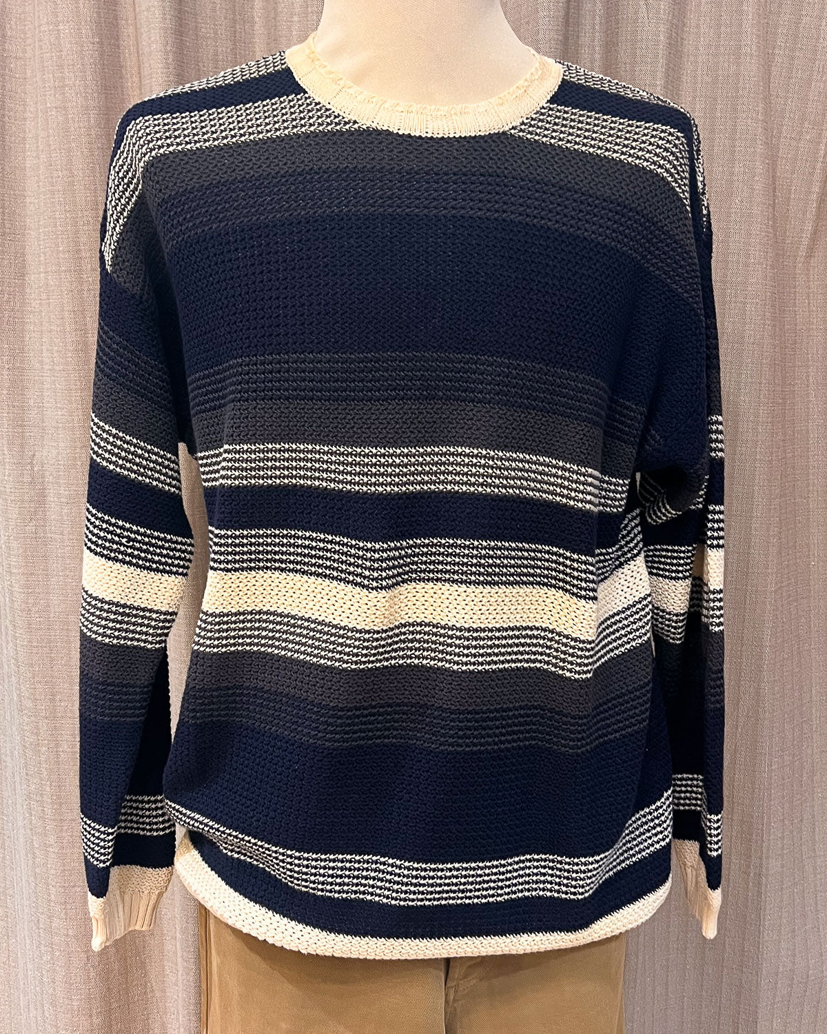Maglione Vintage A Righe - L